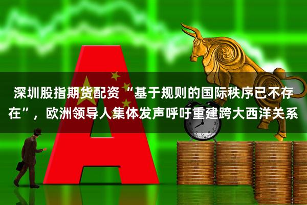 深圳股指期货配资 “基于规则的国际秩序已不存在”，欧洲领导人集体发声呼吁重建跨大西洋关系